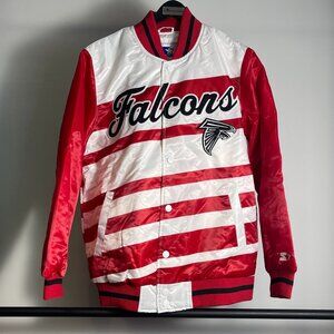 Starter Atlanta Falcons Satin Jacket size S
